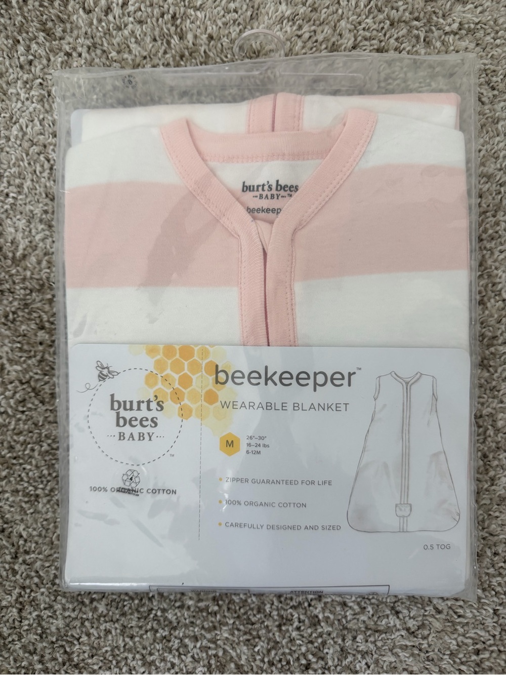 Burt’s Bee 0.5 TOG Sleep Sack
